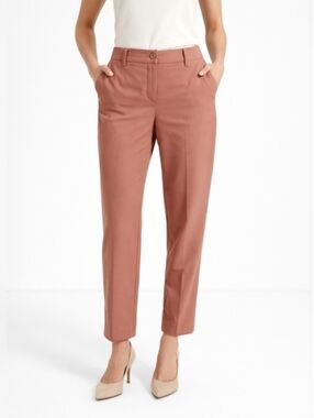 NWT Wildfang The Empower Trouser Dusty Rose Straight Leg Sz 8